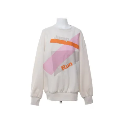 Sweatshirt (Multicolore, Blanc) de H&M Move Polyester