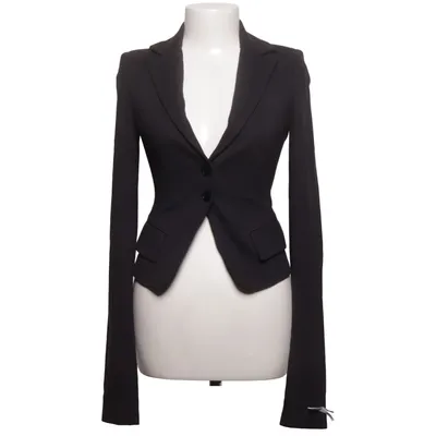 Blazer (Zwart) van Patrizia Pepe Elastaan, Viscose