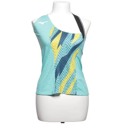 Sports tank top (Blue, Yellow, Multicolored) from Mizuno Elastane, Polyester