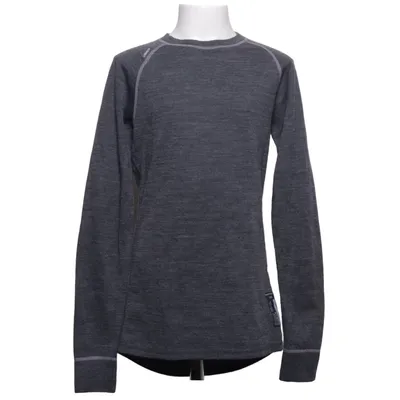 Haut thermique (Gris) de Merino Laine de mouton, Polyamide, Polyester