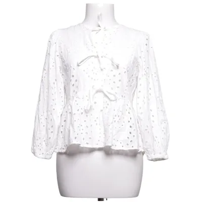 Blouse (White) from Amisu Cotton