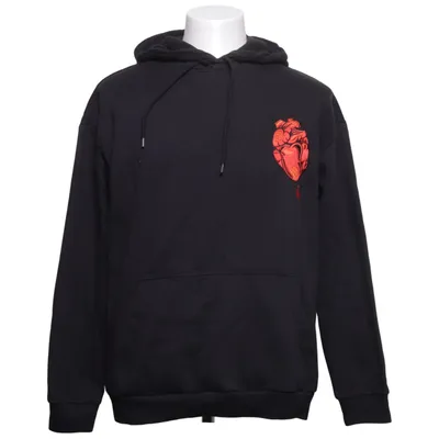 Sweat à capuche (Noir) de Yourturn Polyester, Coton recyclé
