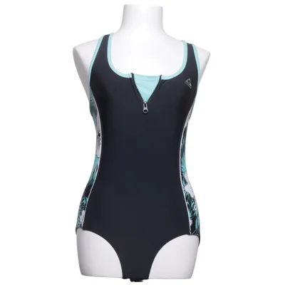 Maillot de bain une pièce (Noir, Turquoise, Multicolore) de Gerry Élasthane, Polyamide, Polyester