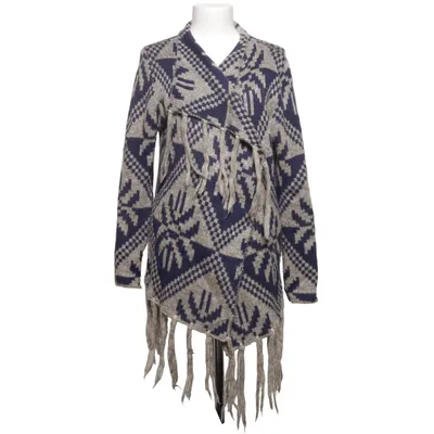 Cardigan (Bleu, Gris) de R&F Acrylique, Polyester