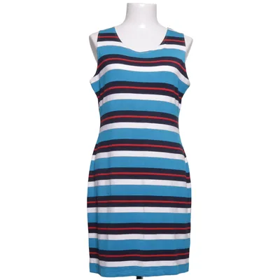 Jurk (Blauw, Wit, Rood) van Manguun Polyester, Viscose