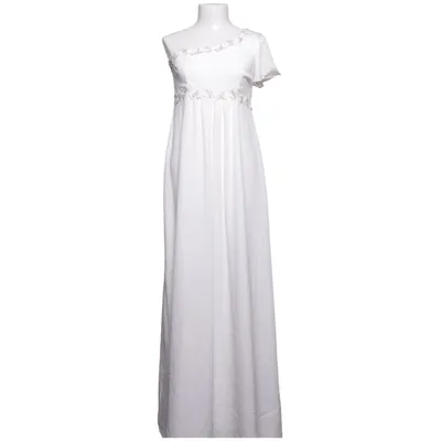Maxi jurk (Wit) van Tiffany Rose Acetaat, Cupro, Polyester, Zijde