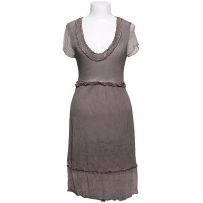 Dress (Gray) from Comma Polyamide, Silk, Viscose