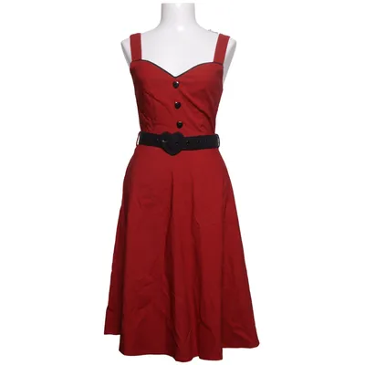 Dress (Red) from Voodoo Vixen Elastane, Polyamide, Viscose