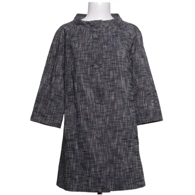 Manteau (Noir, Blanc) de Liz Claiborne Acrylique, Coton, Polyester
