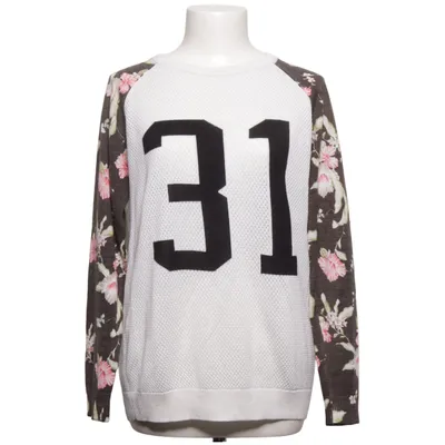 Trui (Wit, Zwart, Roze) van Relish Acryl, Wol