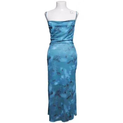 Långklänning (Blå, Flerfärgad) från Shein Elastan, Polyester