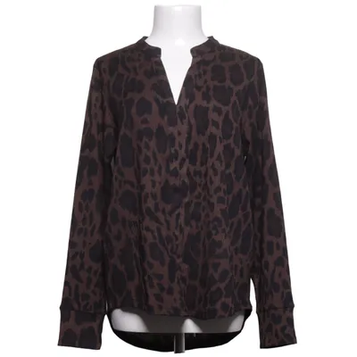 Blouse (Brown, Black) from Amisu Elastane, Polyester