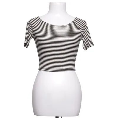 Top (Sort, Hvid) fra Brandy Melville Bomuld