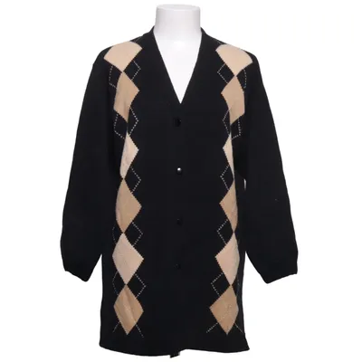 Kofta (Svart, Beige) från City Look Akryl, Ull