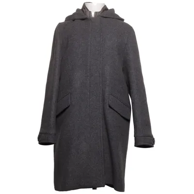 Mantel (Grau) von Gerard Darel Polyamid, Polyester, Wolle