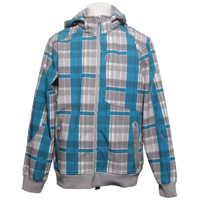 Hoodie (Blue, Gray, White) from Your Turn Elastane, Polyester