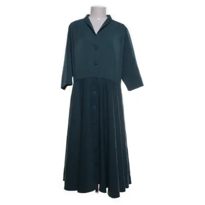 Skjortklänning (Grön) från Very Cherry Elastan, Polyester, Viskos