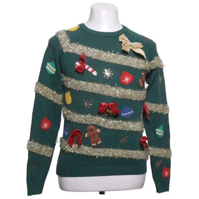 Christmas sweater (Green, Multicolored) from Cubus Man Acrylic, Cotton, Polyester