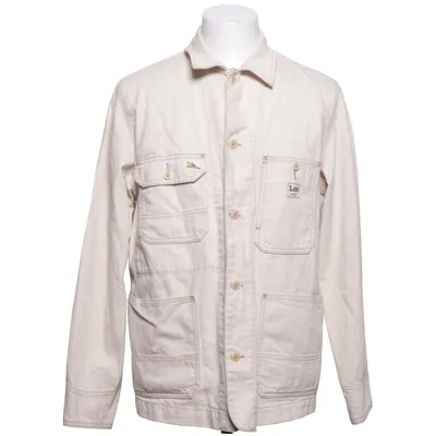 Arbetsjacka (Beige) från Lee Bomull, Linne