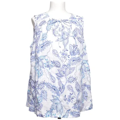 Haut (Blanc, Bleu) de Brax Feel Good Lin
