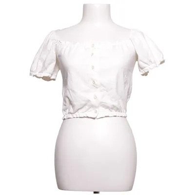 Top (Hvid) fra Brandy Melville Bomuld