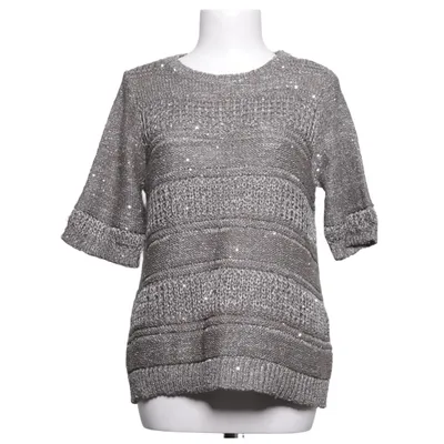 Sweater (Gray) from Viveca N Acrylic, Cotton, Polyester