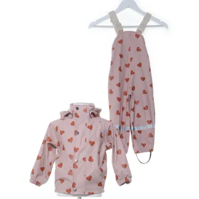 Regnställ (Rosa, Flerfärgad) från Kuling Polyester, Polyuretan
