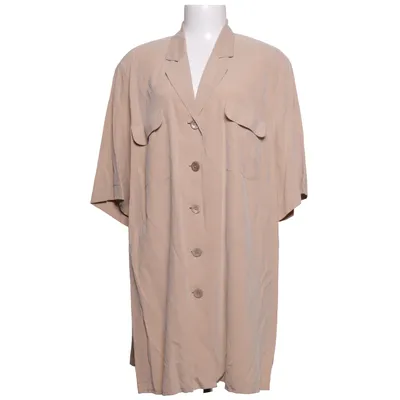 Chemise à manches courtes (Beige) de Classics Polyester, Viscose