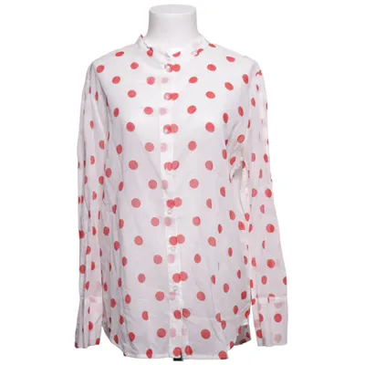 Blus (Vit, Röd) från La Fée Maraboutée Bomull