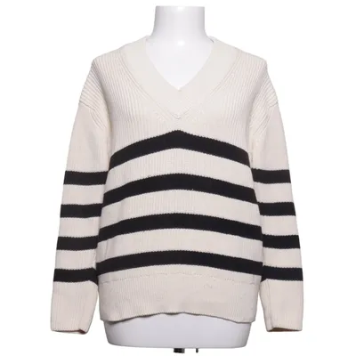 Sweater (Beige, Sort) fra Zara Bomuld