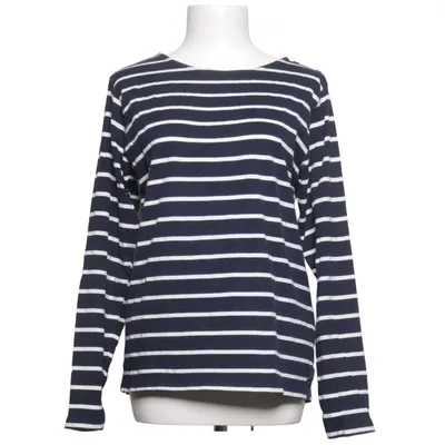 Long sleeve T-shirt (Blue, White) from Signal Cotton, Elastane