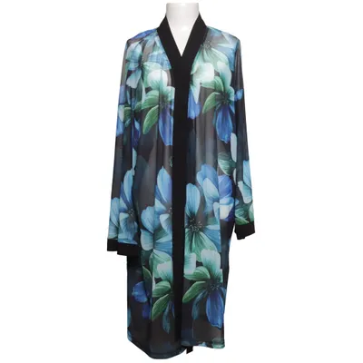 Cardigan (Blauw, Groen, Zwart) van Yoek Elastaan, Polyester
