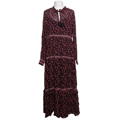 Robe longue (Rouge, Noir) de Temperley Viscose