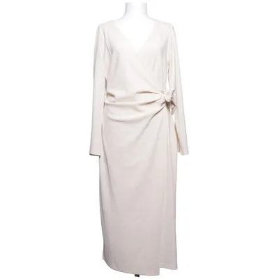 Omlottklänning (Beige) från H&M Modern Classic Polyester, Elastan