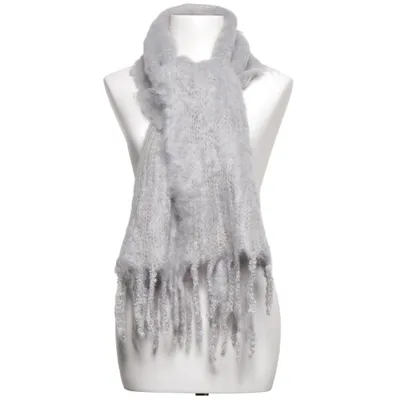 Halsduk (Grå) från Balmuir Mohair, Nylon, Ull
