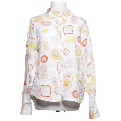 Blouse (White, Multicolored) from Cynthia Rowley Linen
