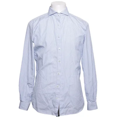 Skjorta (Blå, Vit) från Shirtonomy Bomull