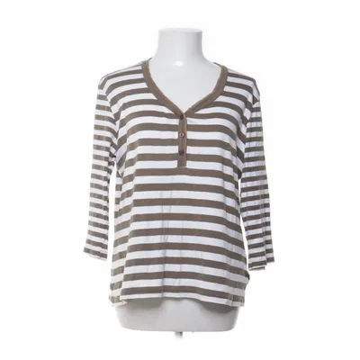 Henley shirt (White, Beige) from In Linea Cotton