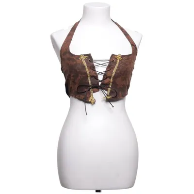 Crop top (Bruin) van Widmann Polyester