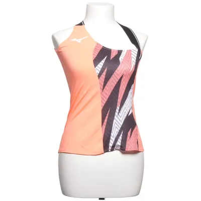 Débardeur de sport (Orange, Noir, Blanc) de Mizuno Élasthane, Polyester