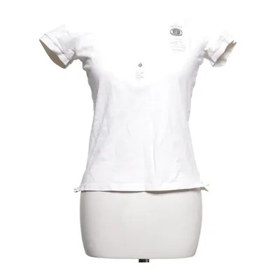 Polo (Blanc) de HV Polo Coton, Élasthane