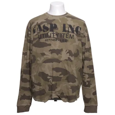 Långärmad t-shirt (Grön, Brun, Beige) från Gasp Bomull, Polyester