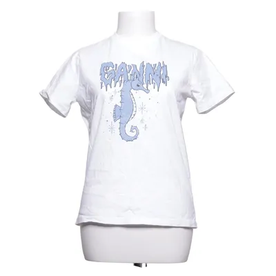 T-shirt (Blanc) de Ganni Coton biologique