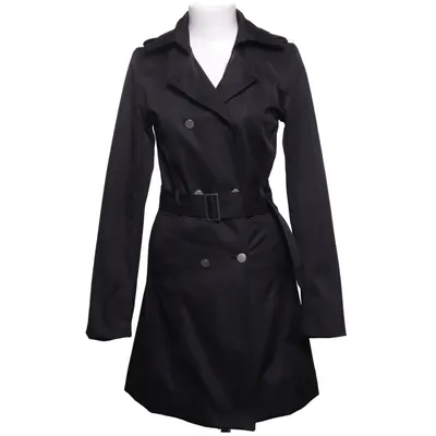 Trenchcoat (Sort) fra Flame Polyester