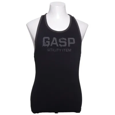Träningslinne (Svart) från Gasp Bomull, Elastan