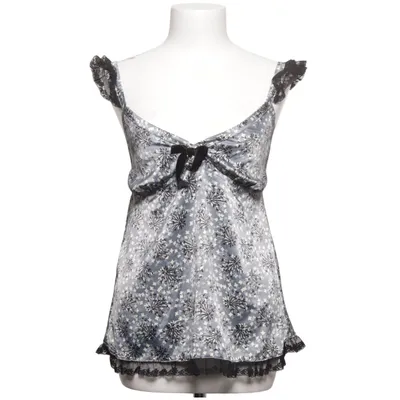 Top (Blauw, Zwart, Wit) van Denny Rose Elastaan, Polyester