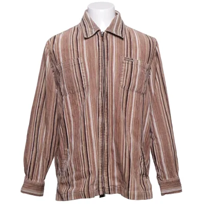 Overshirt (Bruin, Wit) van Camp David Katoen