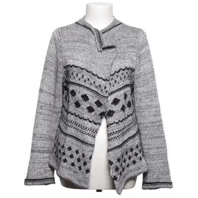 Cardigan (Grijs, Zwart) van Future Acryl, Merinowol, Mohair