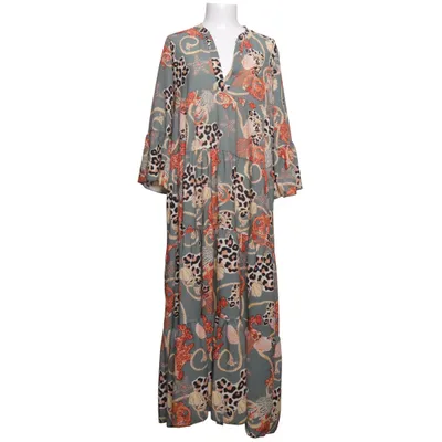 Maxi jurk (Groen, Meerkleurig) van She La Love Elastaan, Viscose