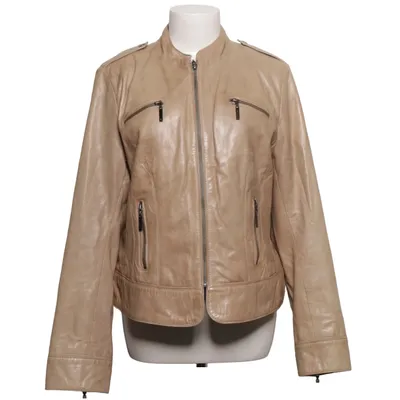 Jacke (Beige) von ONSTAGE Denmark Leder